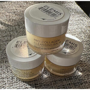 Elemis Pro-Collagen Naked Cleansing Balm 3 x 0.3 oz. Each Total 0.9 Oz. NWOB #A6
